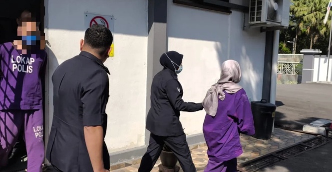Bekas Pemandu Bas Ekspres, Seorang Wanita Direman Empat Hari