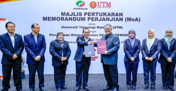 UTM, PERODUA Jalin Kerjasama Strategik Pacu Teknologi xEV