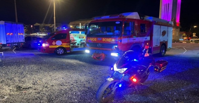 Seorang Maut, Tiga Cedera Tong Gas Helium Meletup