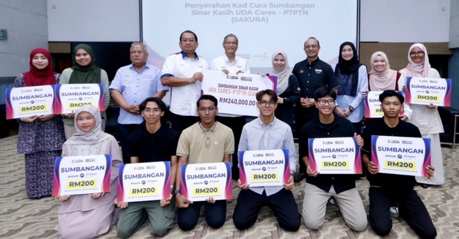 PTPTN & UDA Jalin Kerjasama Strategik Bantu 1,200 Pelajar Asnaf Melalui Program SAKURA
