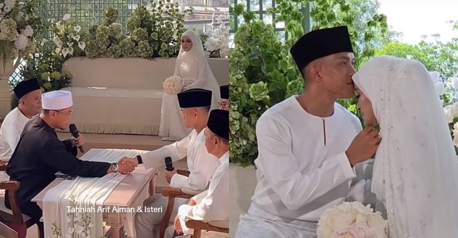 Arif Aiman Sah Bernikah, Tamatkan Zaman Bujang