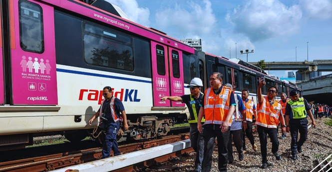 LRT Tergelincir: Perkhidmatan Dijangka Beroperasi Semula Pada Rabu- Loke