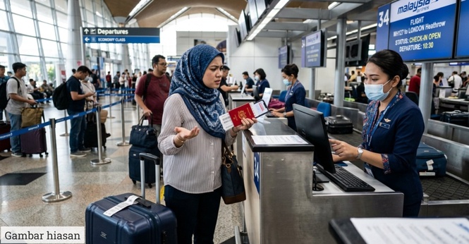 Tak Lepas 'Check-In Flight' Antarabangsa? Ini Puncanya