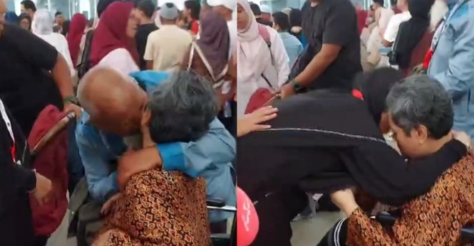 38 Tahun Depan Mata, Ibu Bapa Sebak Pertama Kali Berpisah Dengan Anak OKU Demi Haji