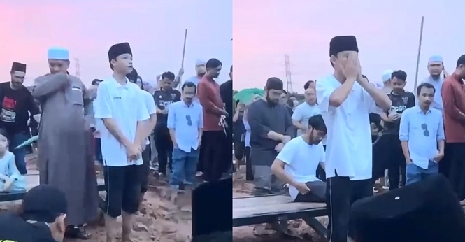 Ucapan Ringkas Anak Selepas Pengebumian Bapa Sentuh Hati Ramai