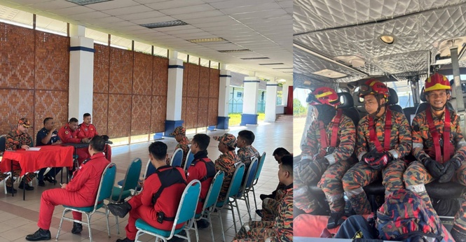 Bomba Lancar Operasi Cari Pendaki Wanita Hilang Di Gunung Batu Putih