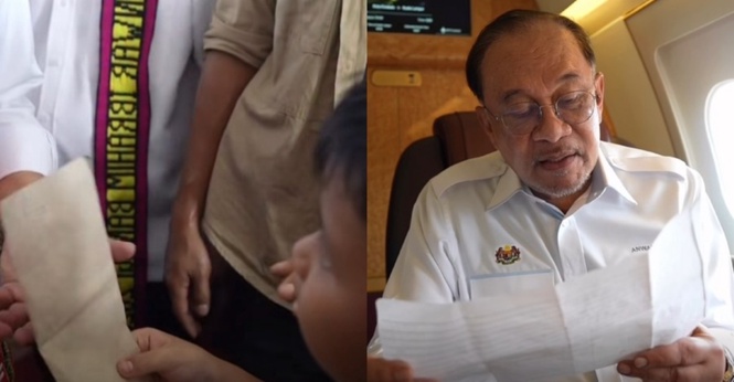 Anwar Ucap Selamat Hari Jadi, Janji Balas Surat Murid Lapan Tahun Diejek Nak Jadi PM