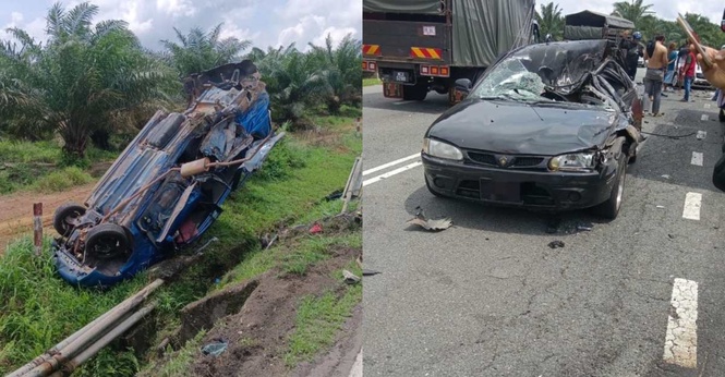 Pemandu Pandu Melulu Ditahan Bantu Siasatan Kemalangan Lima Maut Di Kluang