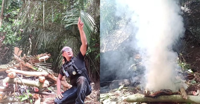 Cara Buat 'Cone Fire' Jika Sesat Dalam Hutan, Ilmu Survival Wajib Tahu