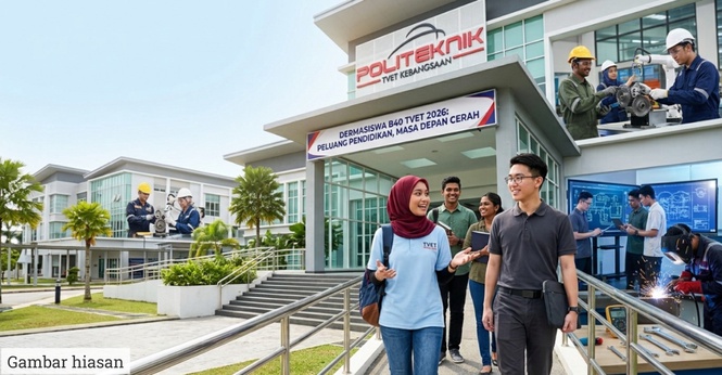 Dermasiswa B40 TVET: Tajaan Penuh Untuk Lepasan SPM Sambung Belajar