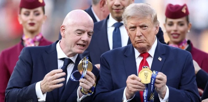 Trump Mahu Presiden FIFA Gianni Infantino Jadi Setiausaha Agung PBB