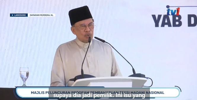 PM Anwar Umum Tambahan RM10 Juta Bantu Pemandu Teksi