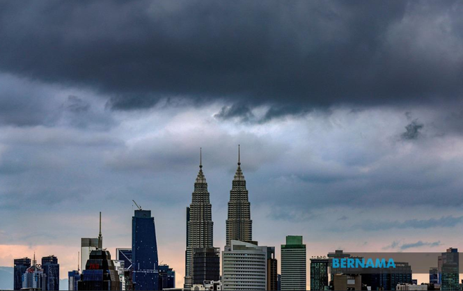 8 Negeri, 2 Wilayah Diramal Hujan Lebat Petang Ini