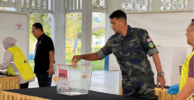 64 Pusat Mengundi Awal PRN Johor Dibuka Tepat 8 Pagi