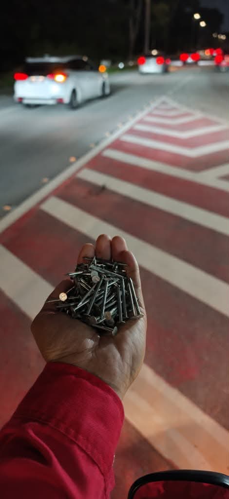 'Kali Ketiga' Paku Ditabur Di Laluan Cybersouth, Penduduk Gesa Jalan Akses Baharu Dibuka