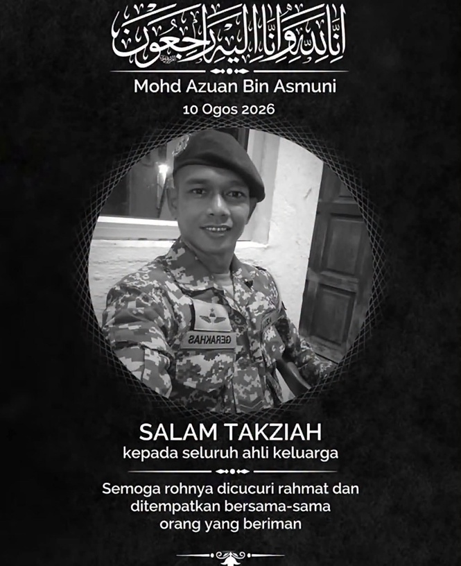 Tiga Tahun Berjuang Melawan Kanser, Bekas Komando Hembus Nafas Terakhir