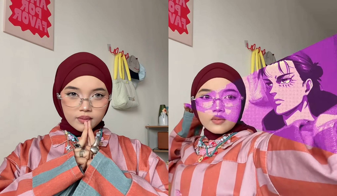 Wanita Hasilkan VFX 'Gempak' Guna CapCut, Kreativitinya Buat Ramai Terpegun