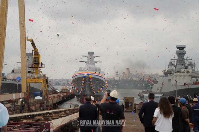 Kapal LMSB2 Ketiga TLDM Dilancar Di Turkiye, Dinamakan Tunku Osman Jewa