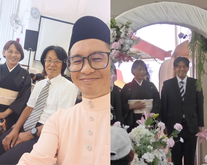 Emcee Buat Keluarga Pengantin Warga Jepun Terkejut, Siap Disangka Fasih Berbahasa Jepun
