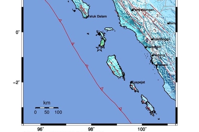 Gempa Bumi 6.1 Magnitud Gegar Sumatera Utara