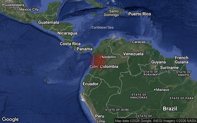 Gempa Bumi Kuat 7.4 Magnitud Gegar Colombia, Turut Dirasai Di Beberapa Negara