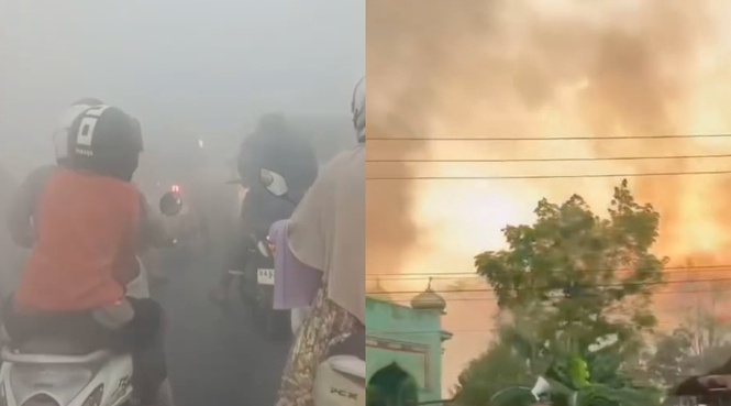 Titik Kebakaran Tersebar Luas Di Kalimantan, Asap Tebal Ganggu Aktiviti Penduduk