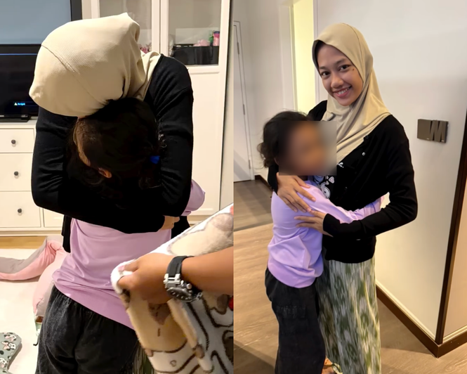 Majikan Bawa Keluarganya Datang Malaysia, Pembantu Rumah Menangis Peluk Anak Selepas 3 Tahun Tak Jumpa