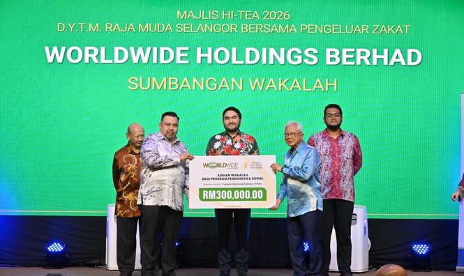 Worldwide Holdings Terus Perkukuh Kerjasama Jangka Panjang Bersama Yayasan Raja Muda Selangor