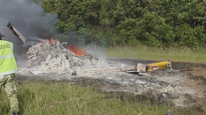 Empat Petugas KKM Antara Lima Kru Helikopter FDS Dilaporkan Terhempas Di Long Lellang