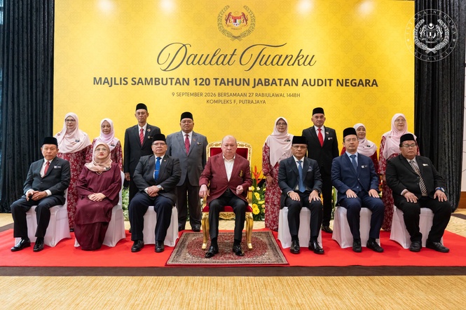 Yang Di-Pertuan Agong Berkenan Hadir Majlis Sambutan 120 Tahun Jabatan Audit Negara