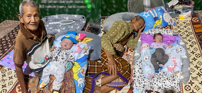 “Semoga Bapa Panjang Umur” Doa Anak Undang Sebak, Bapa Akhirnya Timang Cucu Pertama Di Usia 80 Tahun