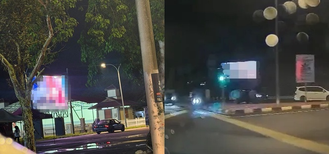 MPK Mohon Maaf, Skrin LED Di Kluang Digodam Tayang Video Tak Senonoh