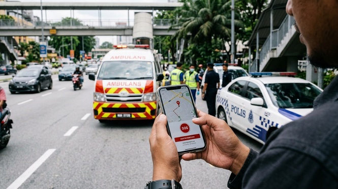 SaveME 999: Ini Cara Guna Aplikasi Kecemasan Yang Ramai Belum Tahu