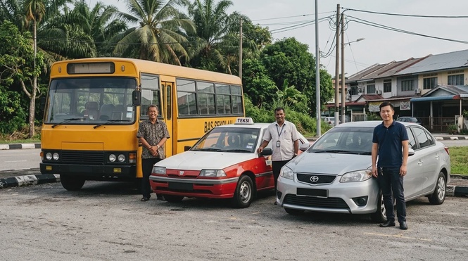 Pemandu Teksi, Kereta Sewa, Bas Sekolah Terima Bantuan RM1,000, Ini Perinciannya