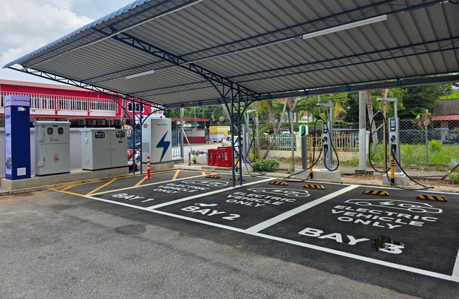 TNB Electron deploys 240kW DC Charger at TNB Sungai Petani