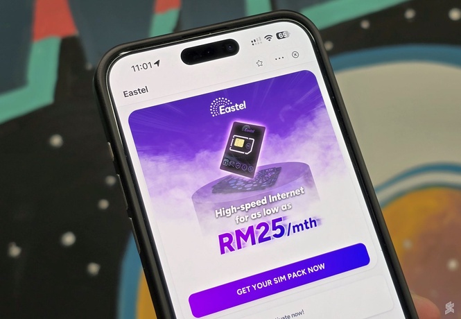 Eastel Prepaid now available via TNG eWallet, offers 100GB 5G data from RM25/month