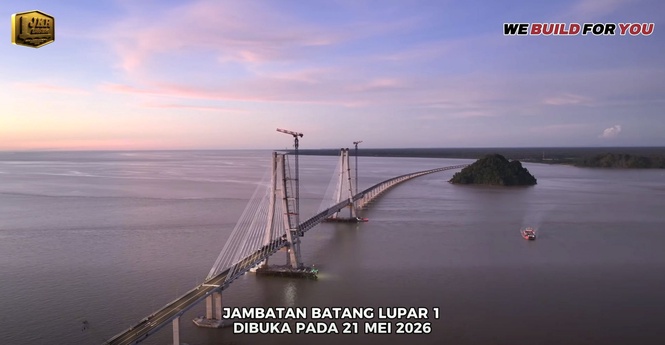 Sarawak’s Batang Lupar 1 Bridge: Malaysia’s longest river-crossing bridge opens today