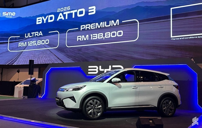 Image from: BYD Atto 3 2026 Facelift now in Malaysia: Priced from RM126k, available in FWD and RWD variants