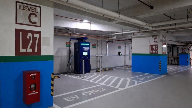 ChargEV deploy EV chargers at 1 First Avenue and 8 First Avenue in Bandar Utama