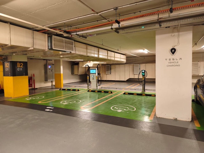 DC Handal adds 9 EV Charge Points at Sunway Putra Mall