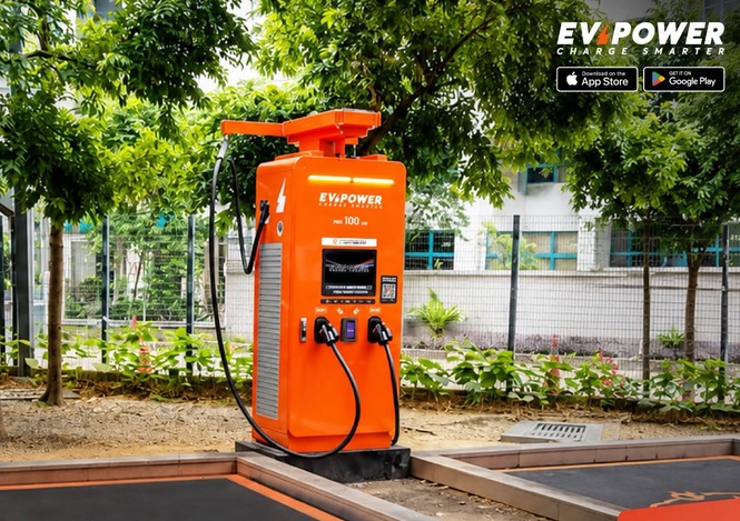 EVPower turns on 100kW DC Charger at Star Residences KLCC. RM1/kWh for limited time