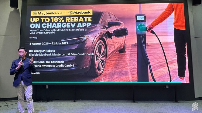ChargEV and Maybank partner up: Get up to 16% rebate on EV charging