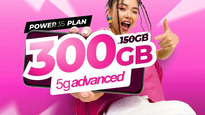 Yes 5G Power 35 Postpaid plan now offers 300GB for RM35/month