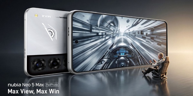 New Nubia Neo 5 Max 5G: 7.5-inch gaming phone with 7,000mAh battery, priced from RM1,299 in Malaysia