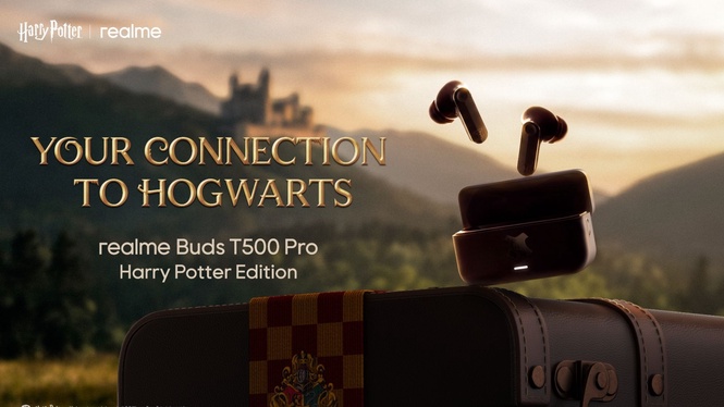 Realme Buds T500 Pro Harry Potter Edition Launching in Malaysia on 21 September alongside Realme 16 Pro 5G