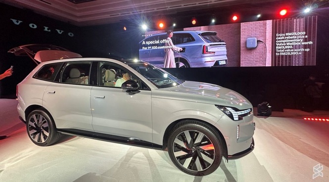 Image from: Volvo EX90 CKD priced from RM404k: Gets 671hp, 350kW DC charging, enhanced ADAS