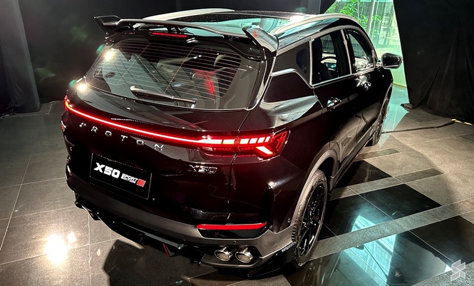 Image from: Proton X50 Sport Edition 2026亮相:黑化外观搭配红色点缀,现已开放预订