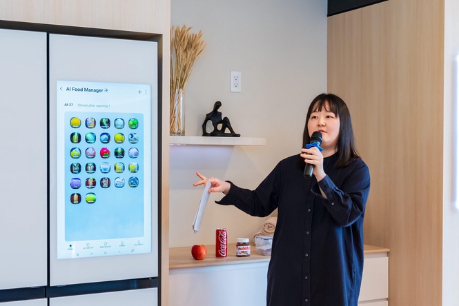 Samsung’s New Fridge Doesn’t Just Chill Your Food; It Learns What You Eat