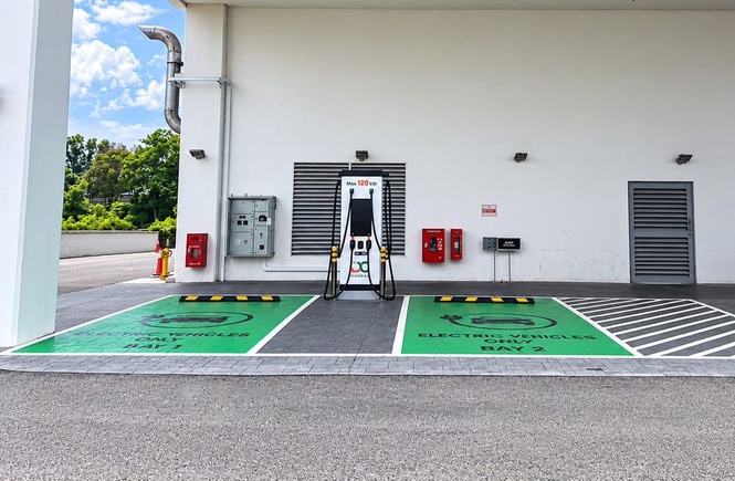 DC Handal deploys 120kW DC Charger at Menara MBJB in Johor