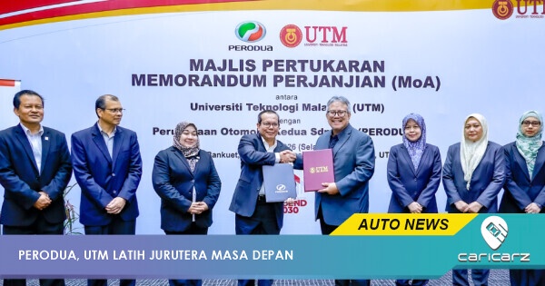 Perodua, UTM Jalin Kerjasama, Latih Jurutera Masa Depan